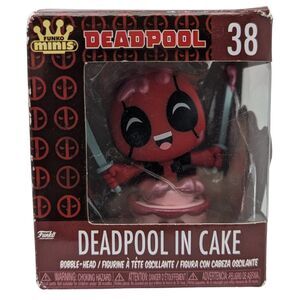 Deadpool In Cake Funko Mystery Mini 30 years Figure